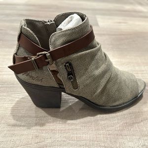 Blowfish Peeptoe Booties